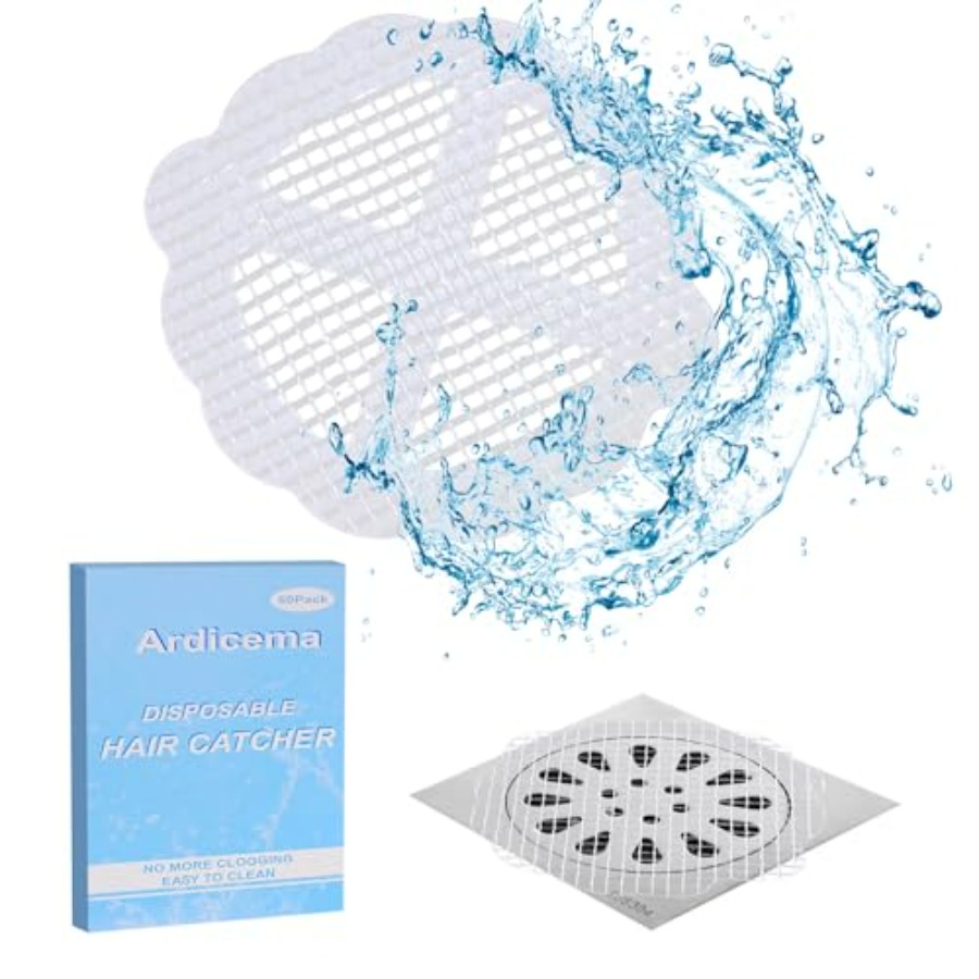Drain Hair Catcher - Disposable Hair Drain Catcher 50Pack -