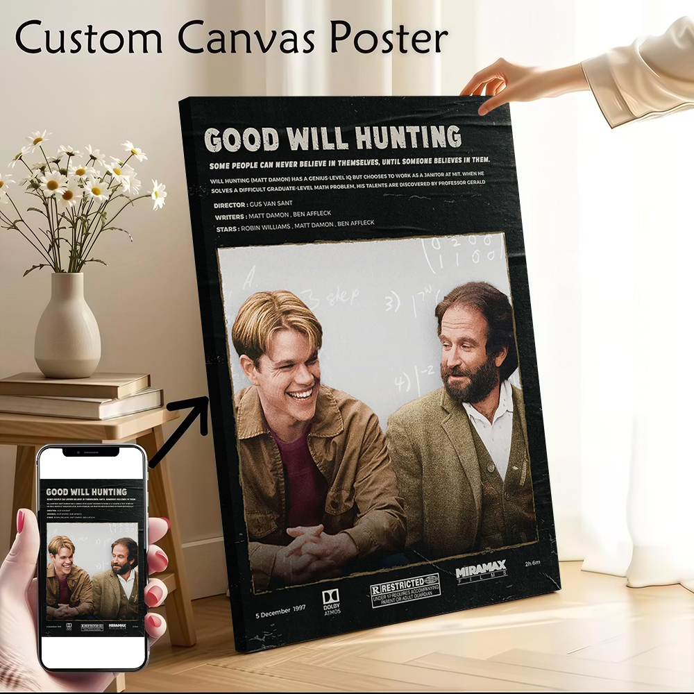 Home Goods Bathroom - Good Will Hunting Movie Canvas Poster