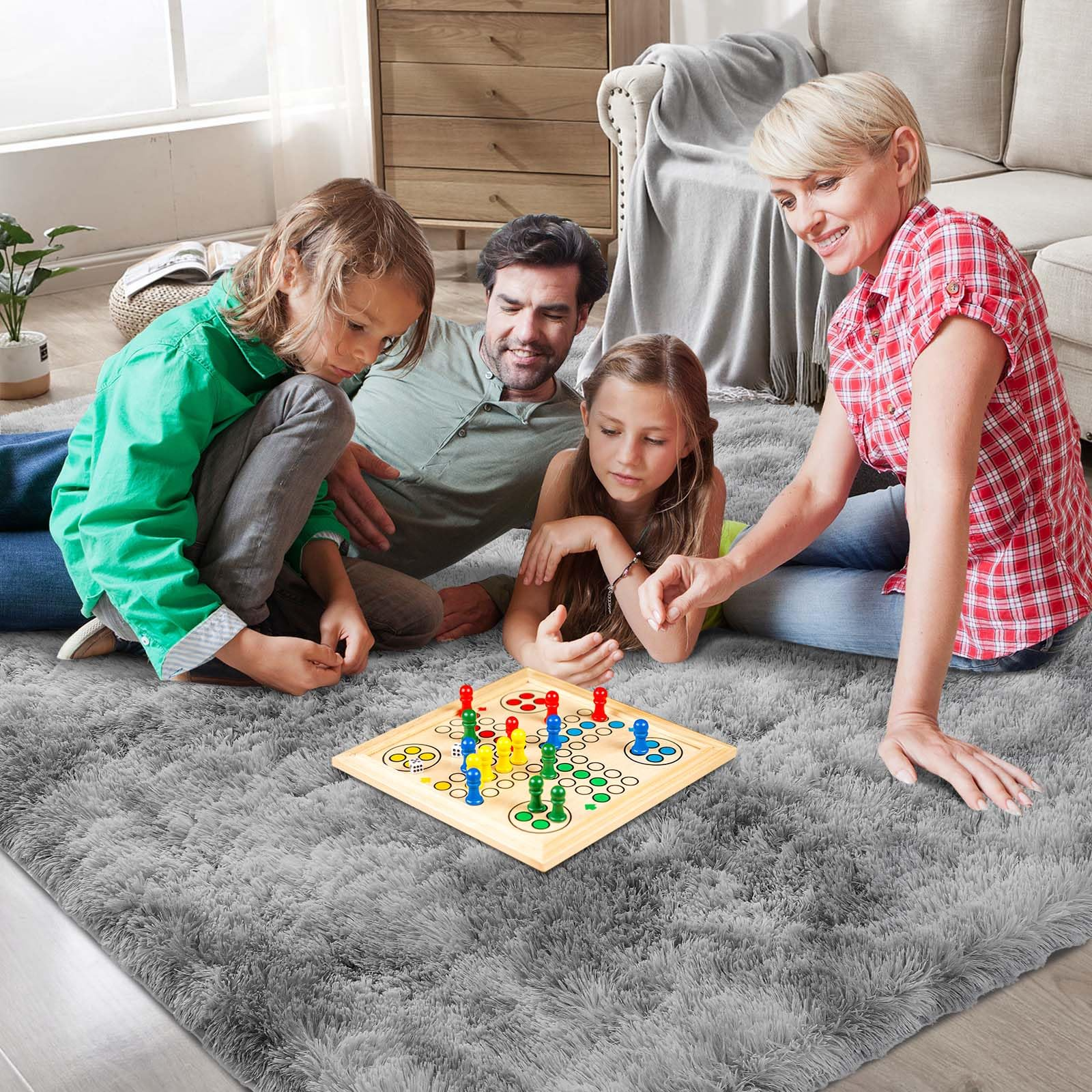 VIKAMA Ultra-Soft Puffy Rug, B - Home Goods Bathroom Mats のレビューと価格