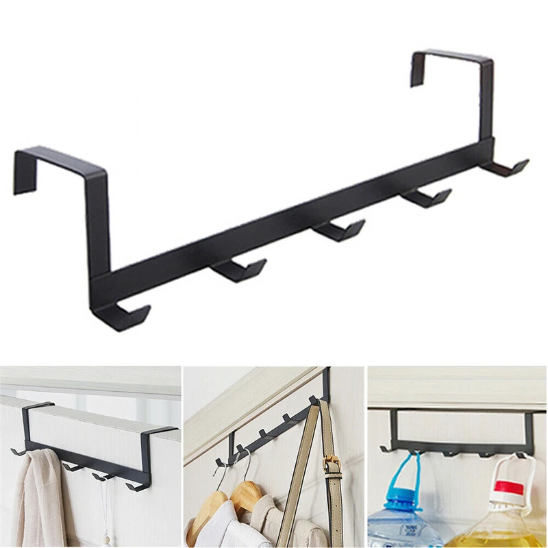 Hooks Over The Door 5 Hooks Ho - Tiny Home Bathroom Kit のレビューと価格