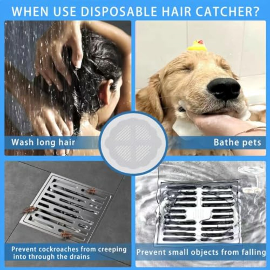 Disposable Hair Drain Catcher  - Drain Hair Catcher のレビューと価格