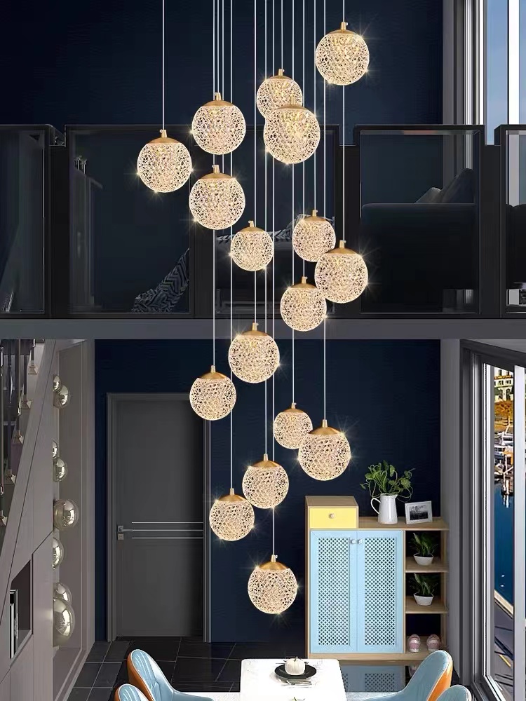 LED Staircase Long Chandelier  - Home Of The Year Bathroom のレビューと価格