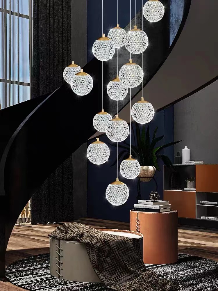 LED Staircase Long Chandelier  - Home Of The Year Bathroom のレビューと価格