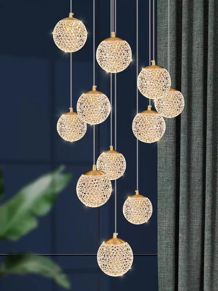LED Staircase Long Chandelier  - Home Of The Year Bathroom のレビューと価格