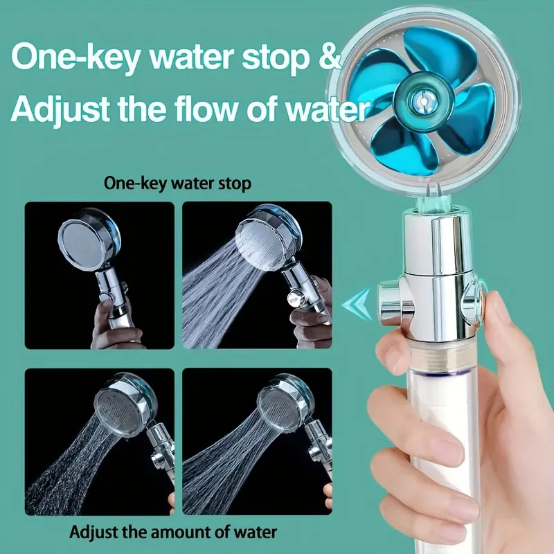 360° Handheld Rotating Turbine - Home Bathroom Fan のレビューと価格
