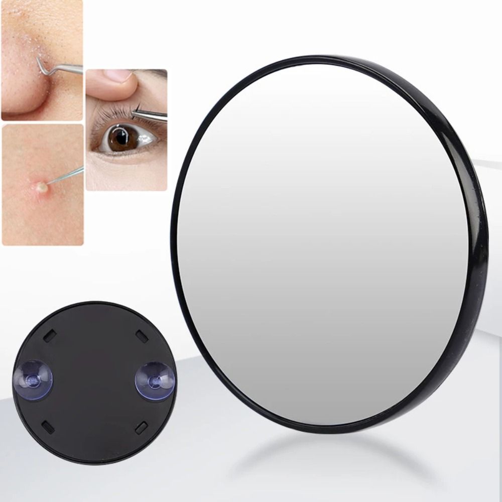 Magnification Mirror With Suct - Home Theater Bathroom のレビューと価格