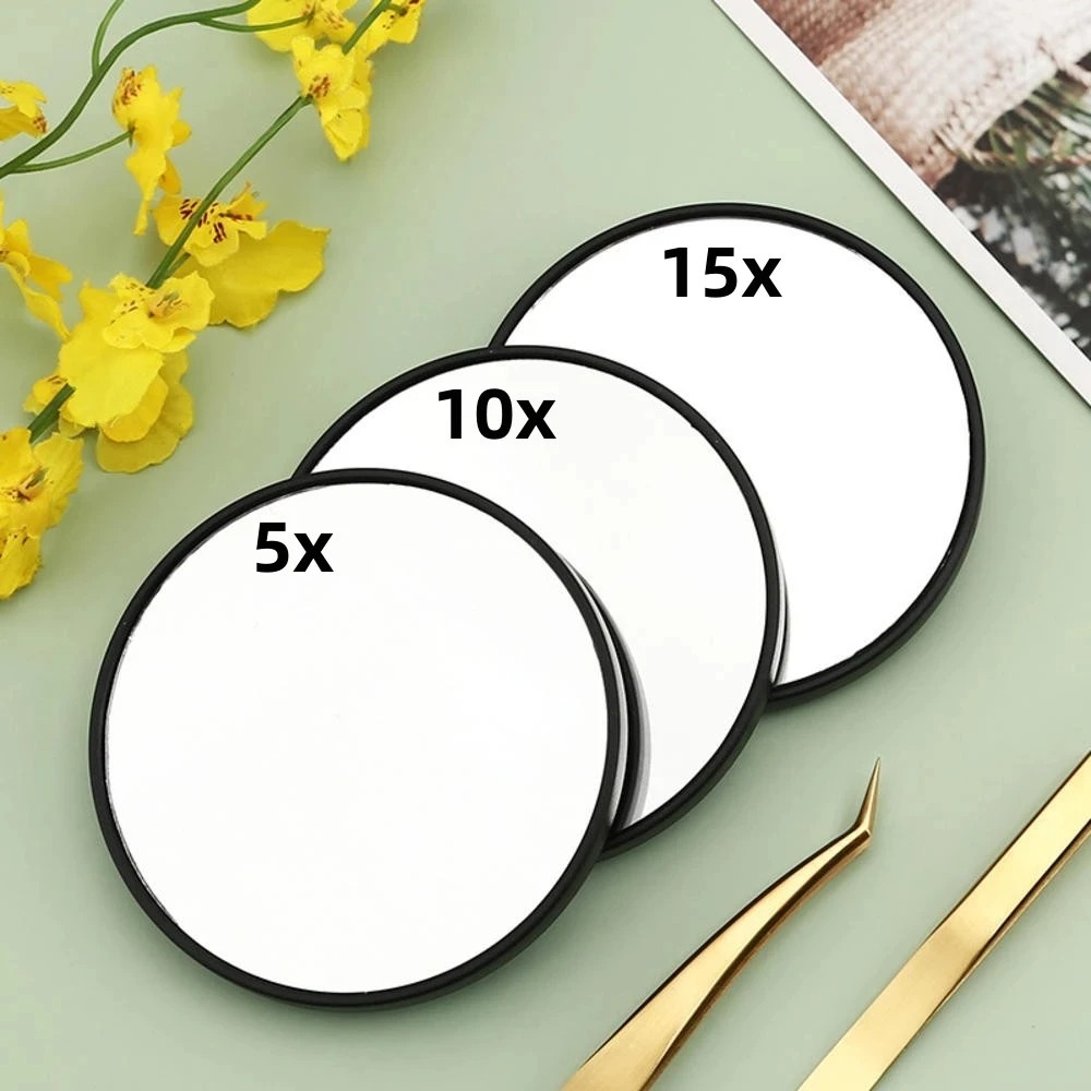 Magnification Mirror With Suct - Home Theater Bathroom のレビューと価格