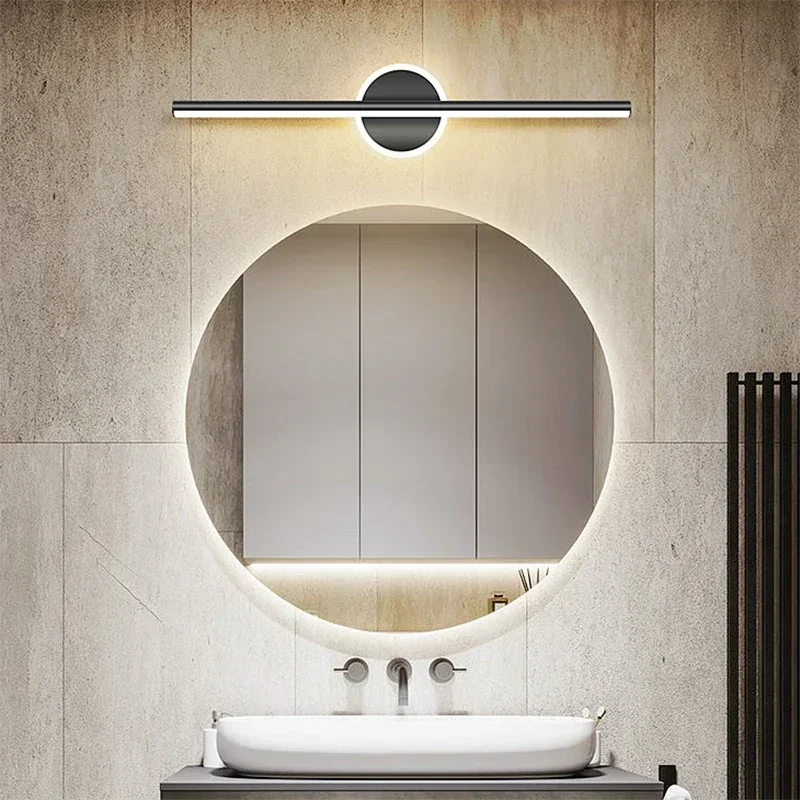 Modern LED Mirror Lamp 40/55cm - Home Theater Bathroom のレビューと価格