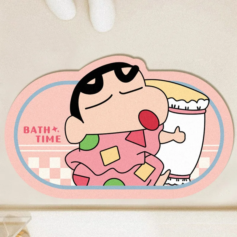 Cartoon Cute Crayon Shin-chan  - Home Goods Bathroom Mats のレビューと価格