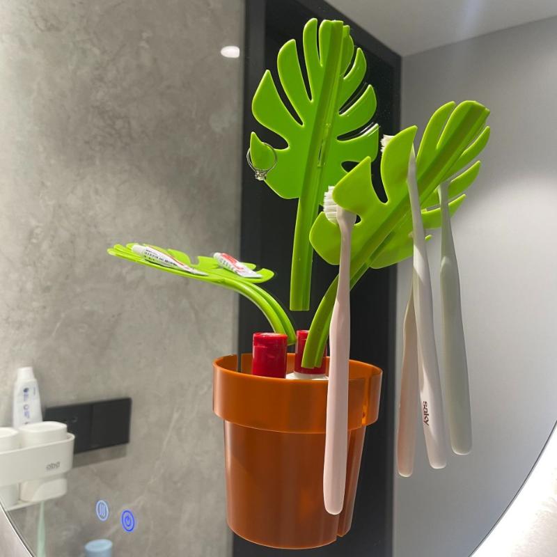 【Nice】Mirror Monstera Bathroom - Home Theater Bathroom のレビューと価格