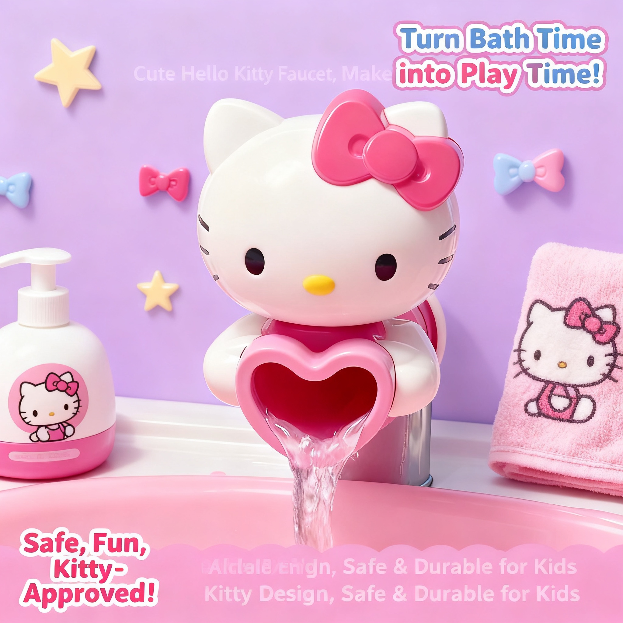 Hello Kitty Faucet Extender Sp - Home Goods Bathroom のレビューと価格