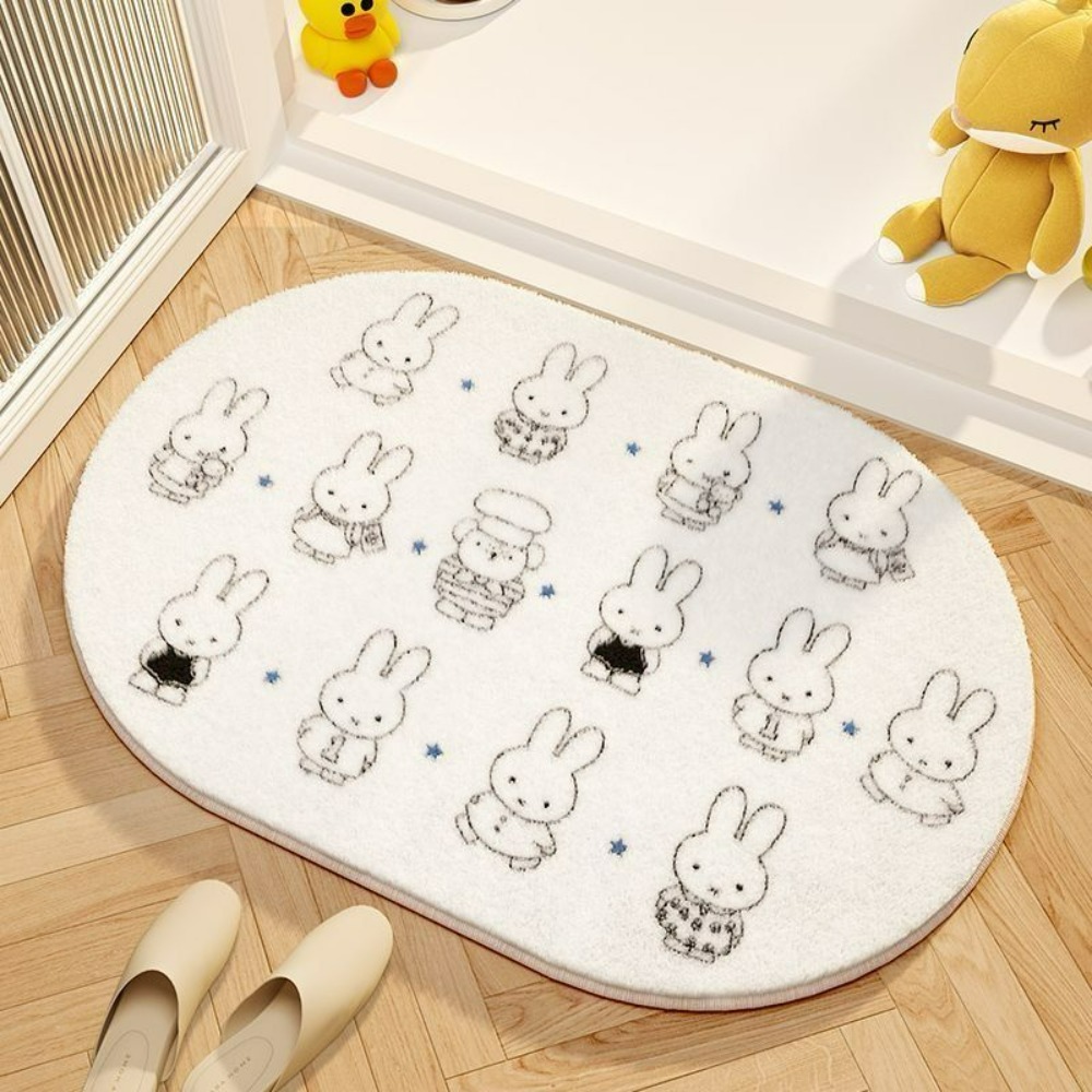 Miffy Cartoon Floor Mat Soft I - Home Goods Bathroom Mats のレビューと価格