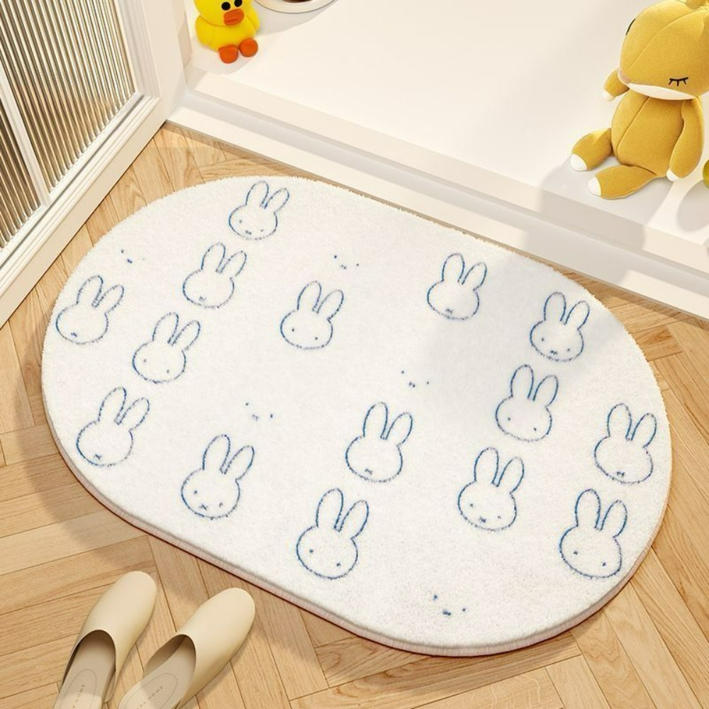 Miffy Cartoon Floor Mat Soft I - Home Goods Bathroom Mats のレビューと価格