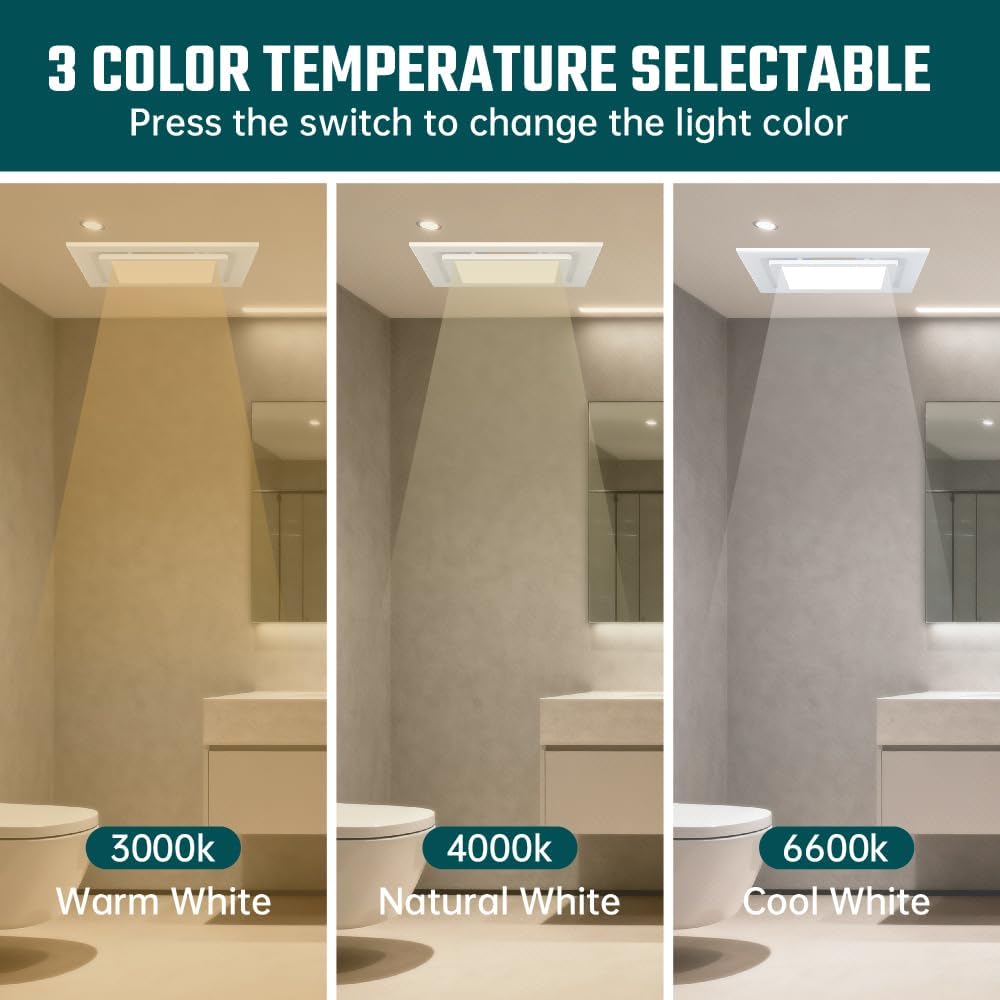 12 Inch Bathroom Exhaust Fan w - Home Bathroom Fan のレビューと価格