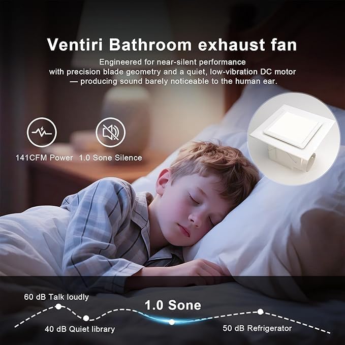 12 Inch Bathroom Exhaust Fan w - Home Bathroom Fan のレビューと価格