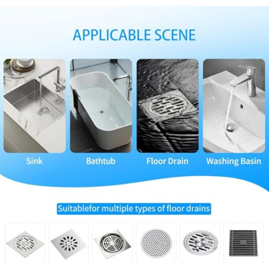 20 Pack Disposable Shower Drai - Drain Hair Catcher のレビューと価格