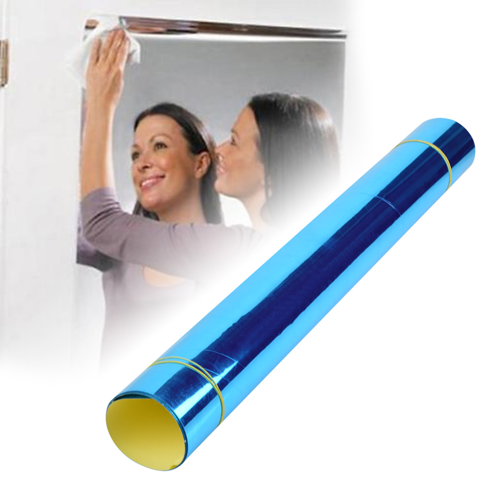 50*100cm Mirror Wall Sticker B - Home Theater Bathroom のレビューと価格