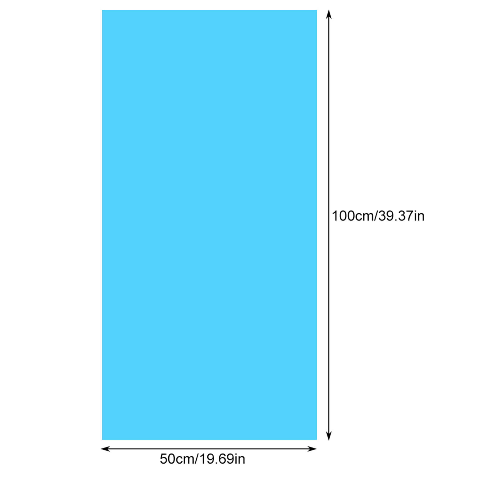 50*100cm Mirror Wall Sticker B - Home Theater Bathroom のレビューと価格