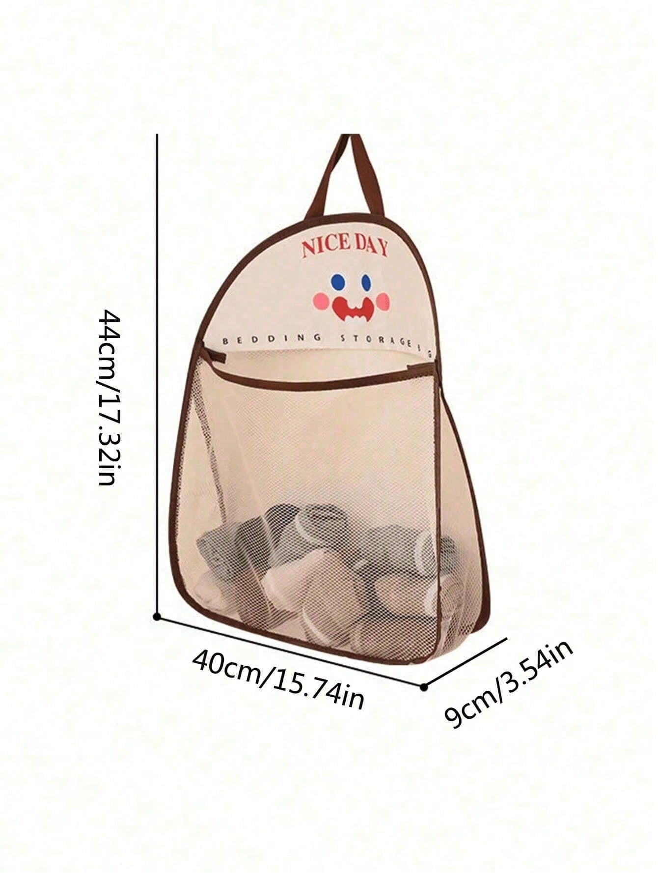 1/2pcs Hanging Mesh Storage Ba - Home Essentials Bathroom Organizer のレビューと価格