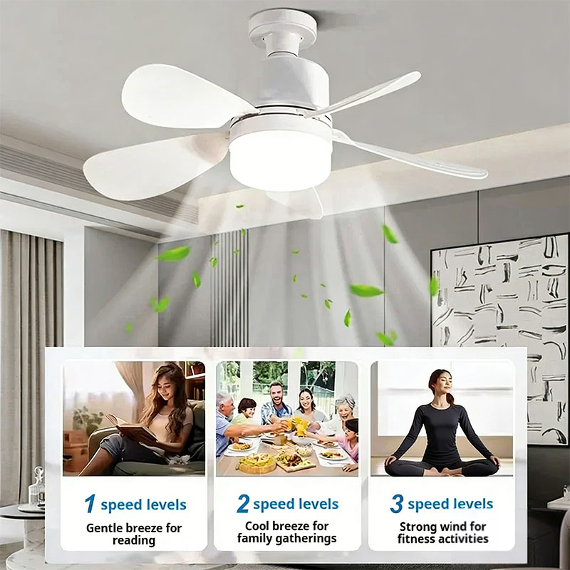 E27 Screw Ceiling Fan Light wi - Home Bathroom Fan のレビューと価格