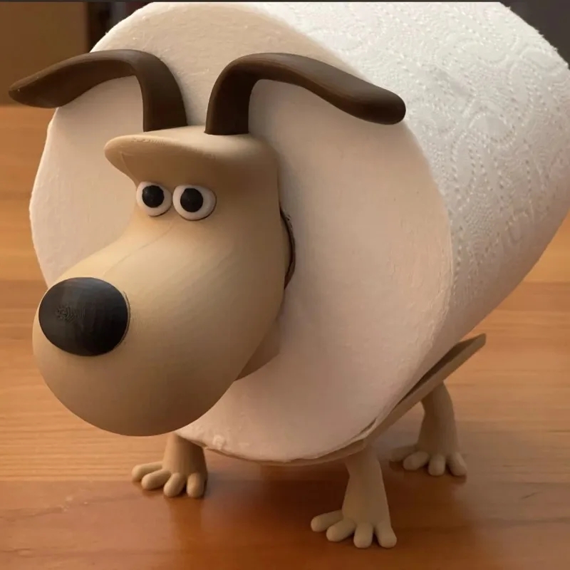 Fun Dog Toilet Paper Holder Ho - Tiny Home Bathroom Kit のレビューと価格