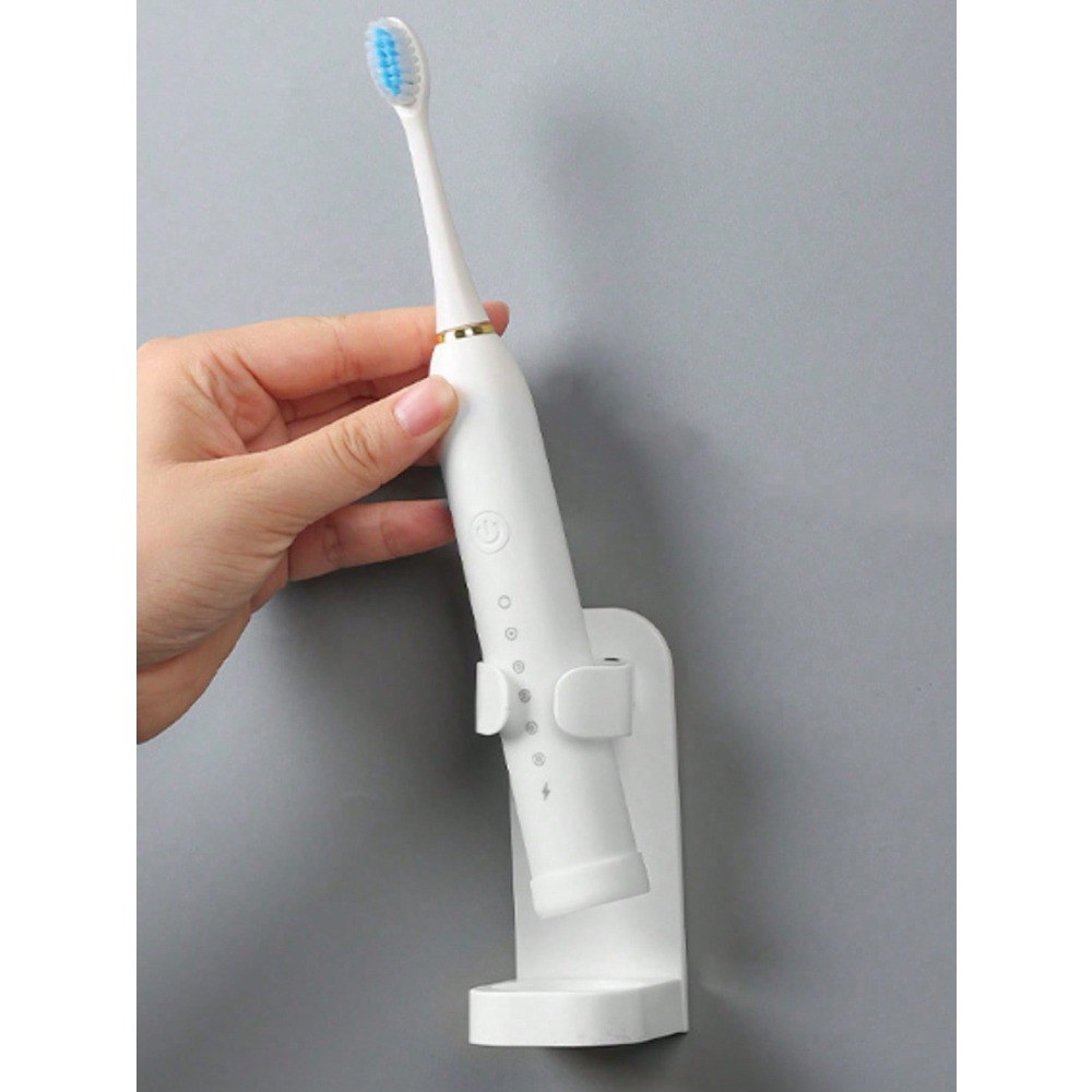 1pc No Drill Electric Toothbru - Home Essentials Bathroom Organizer のレビューと価格