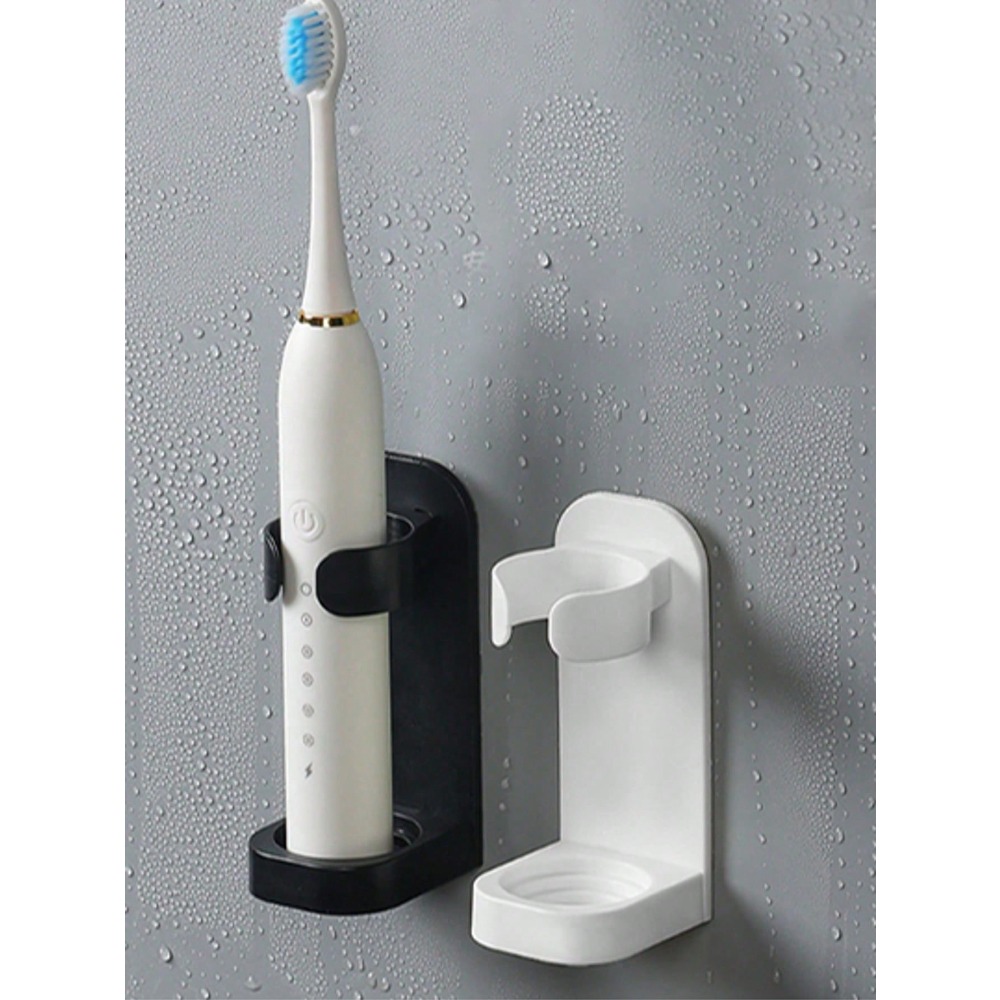 1pc No Drill Electric Toothbru - Home Essentials Bathroom Organizer のレビューと価格