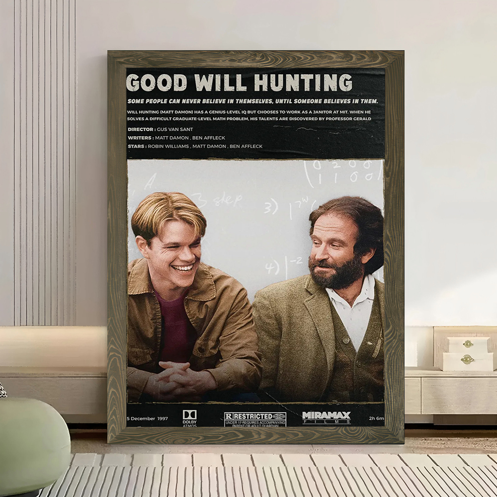Good Will Hunting Movie Canvas - Home Goods Bathroom のレビューと価格