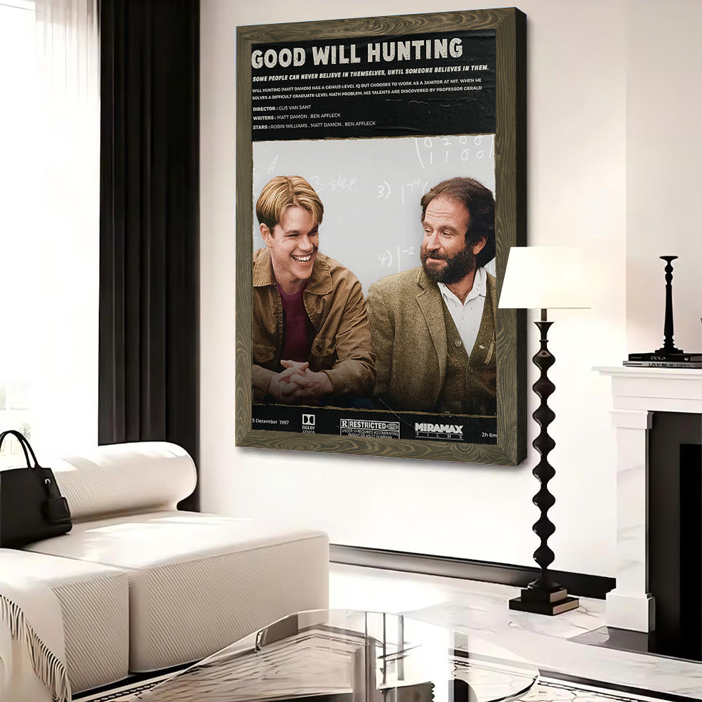 Good Will Hunting Movie Canvas - Home Goods Bathroom のレビューと価格