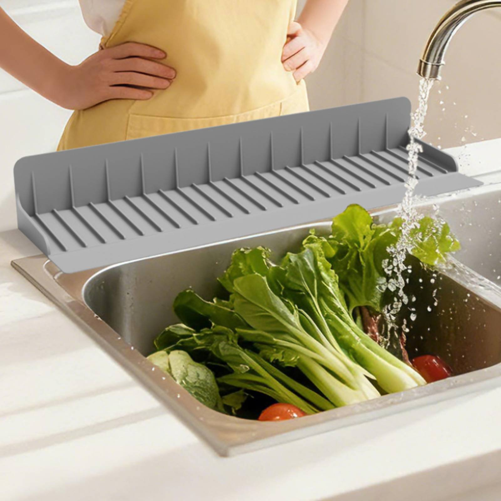 Silicone Sink Splash Guard Wat - Home And Bathroom のレビューと価格