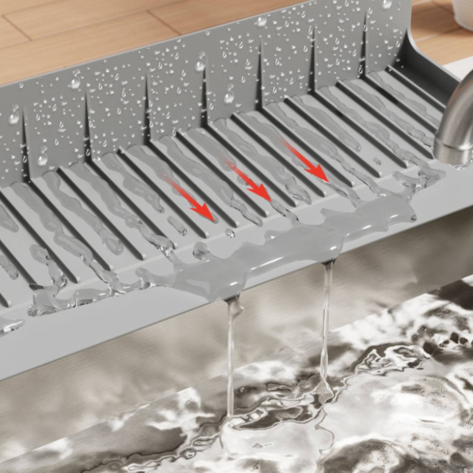 Silicone Sink Splash Guard Wat - Home And Bathroom のレビューと価格