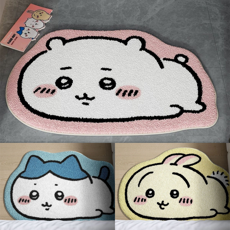 Chiikawa Cartoon Rug Anime Hac - Home Goods Bathroom のレビューと価格