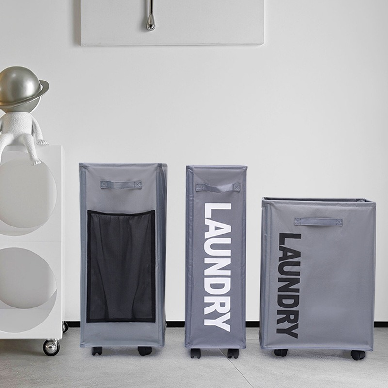 Foldable Fabric Laundry Hamper - Home Essentials Bathroom Organizer のレビューと価格