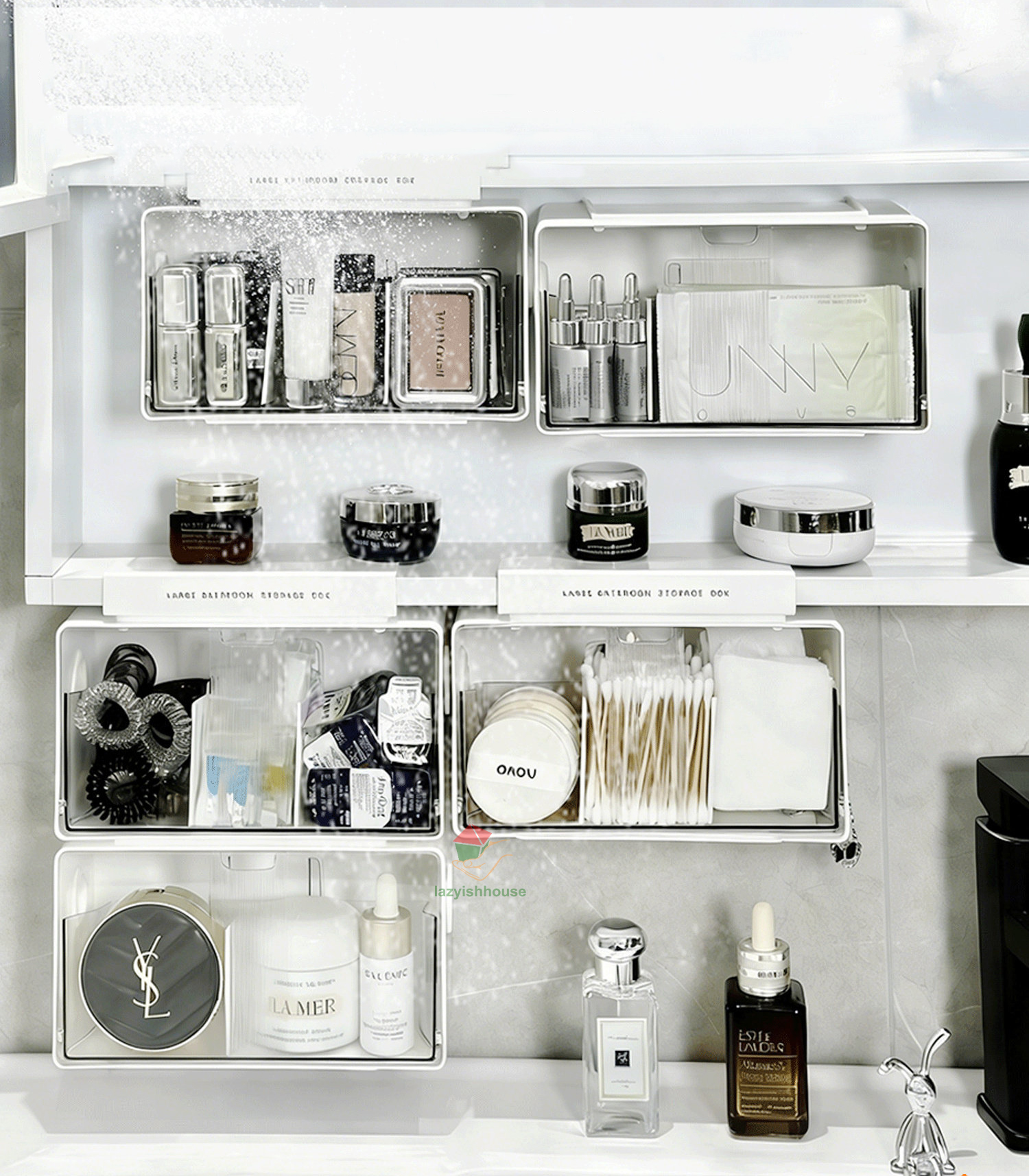 Drawer Style Storage Box Under - Home Theater Bathroom のレビューと価格