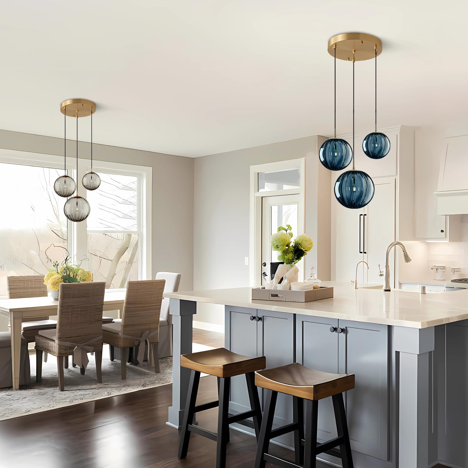 Mid Century Modern Pendant Lig - Home Of The Year Bathroom のレビューと価格