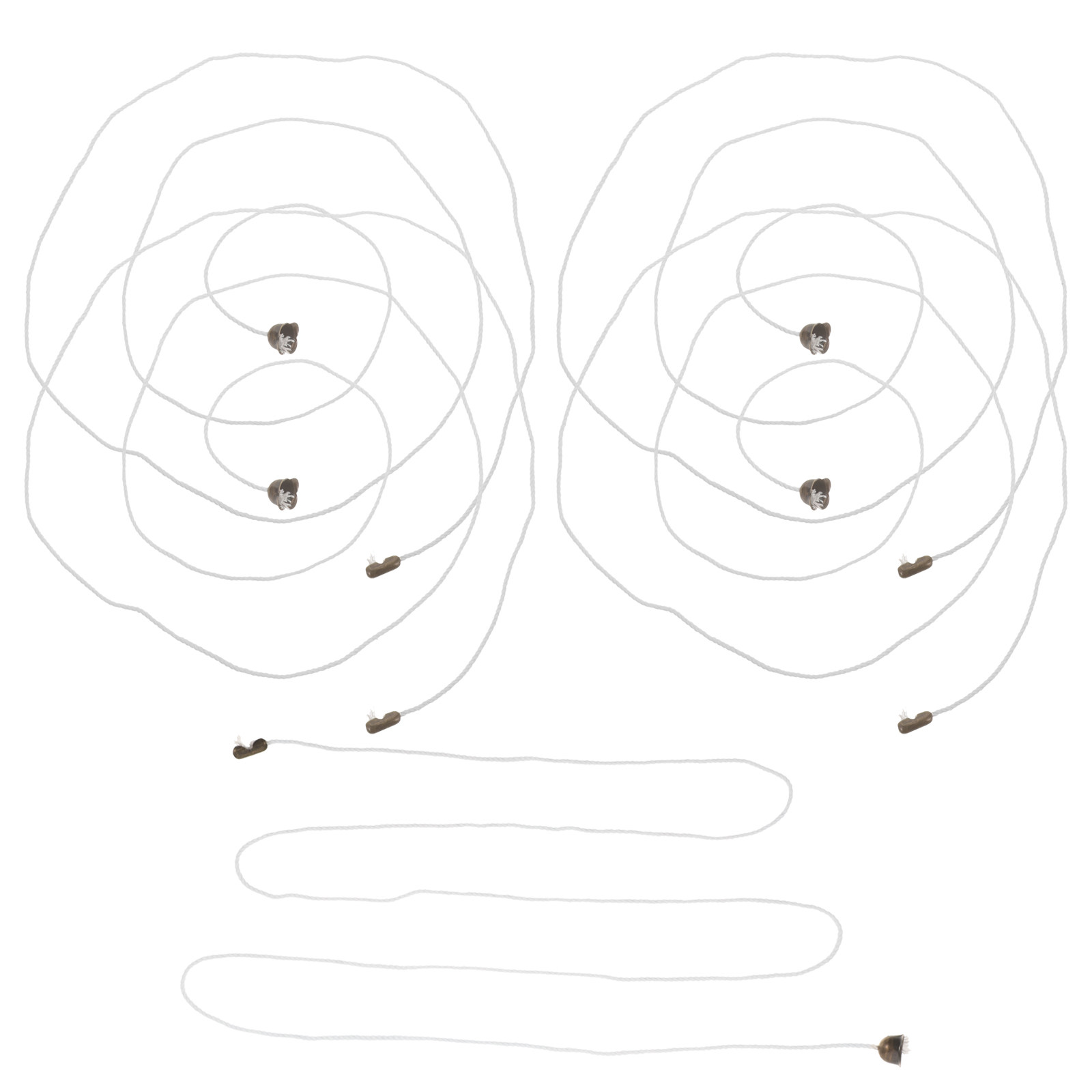 5Pcs Light Pull Cord String wi - Home Bathroom Fan のレビューと価格