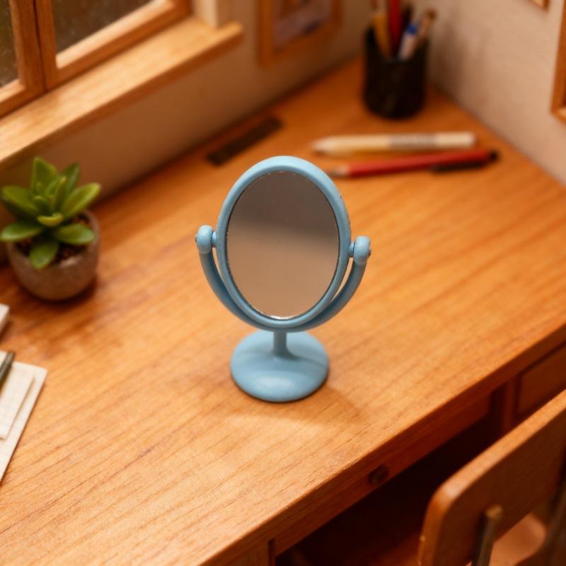 1Pcs Miniature Retro Mirror Dr - Home Theater Bathroom のレビューと価格