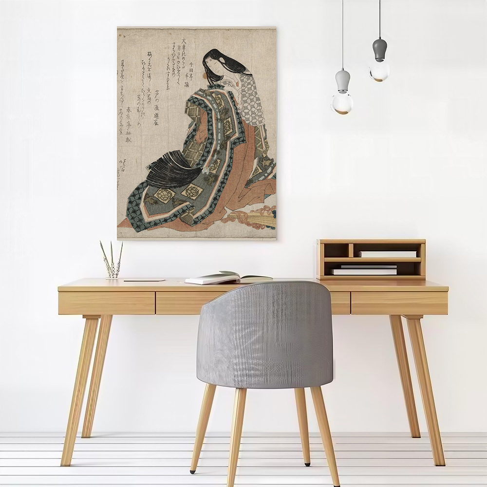 Ukiyo-e Print of Two Women Can - Home Bathroom Fan のレビューと価格