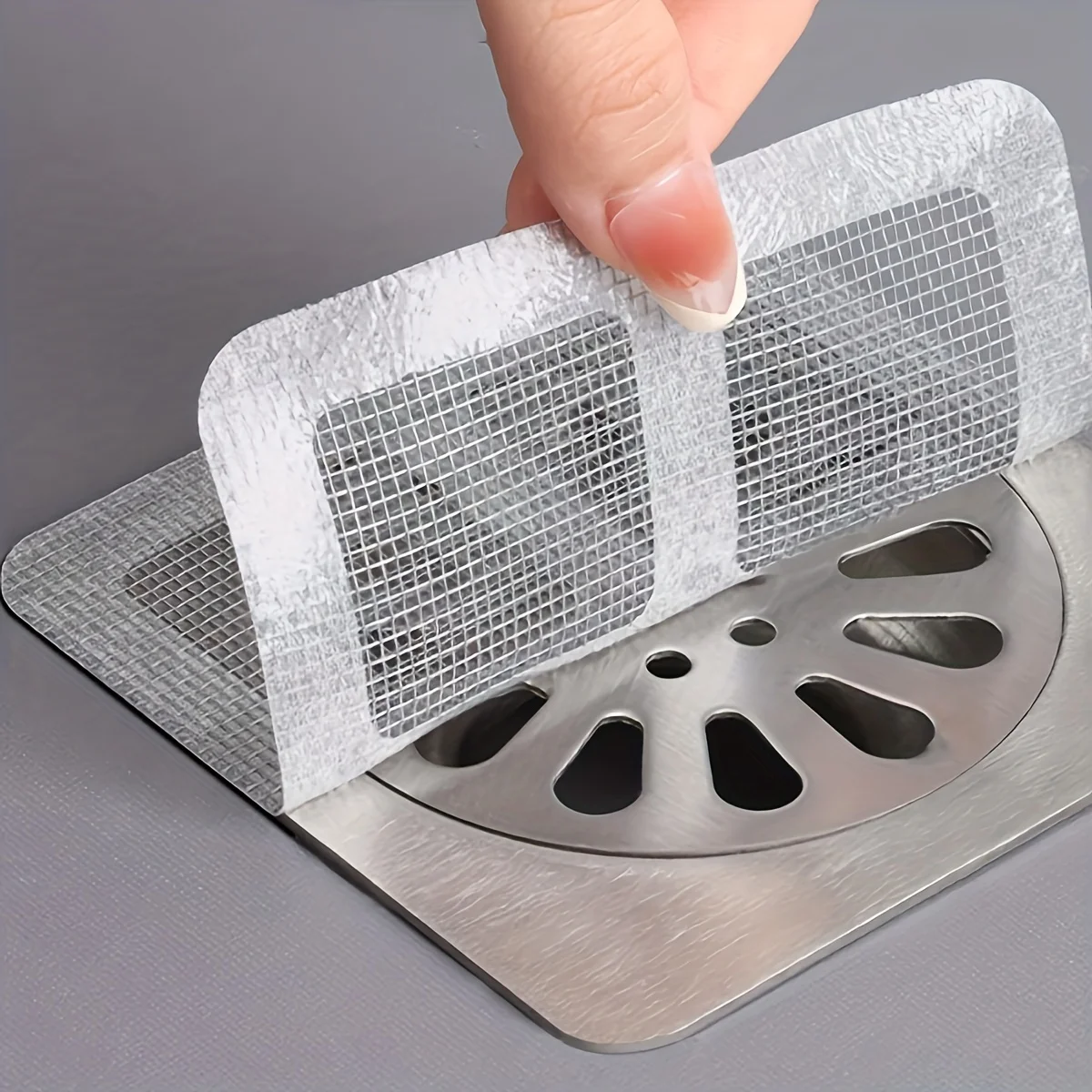 Self Adhesive Drain Filter Net - Drain Hair Catcher のレビューと価格