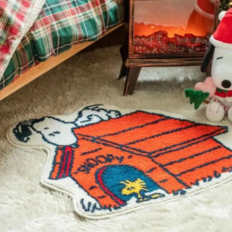 Cute Snoopy Cartoon Floor Mat  - Home Goods Bathroom Mats のレビューと価格