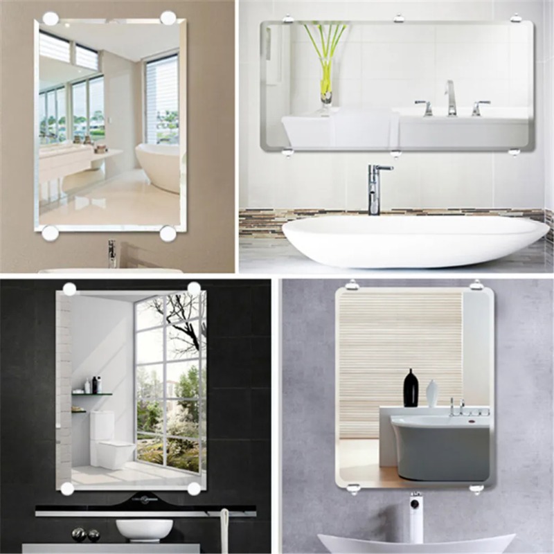 Bathroom Mirror Glass Mirror H - Home Theater Bathroom のレビューと価格
