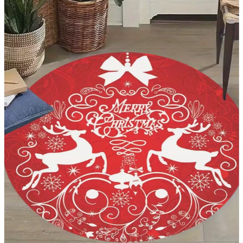 Christmas Themed carpet Santa  - Home Goods Bathroom Mats のレビューと価格