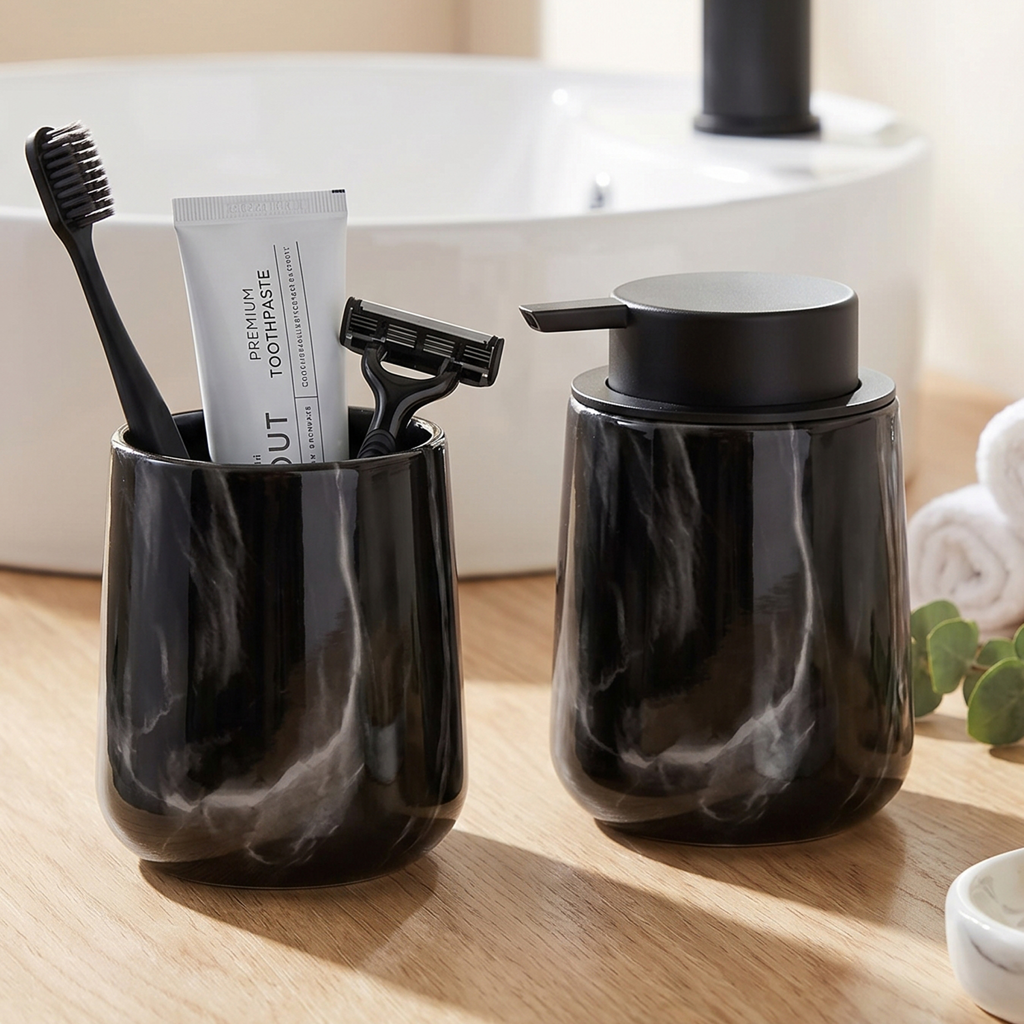 Elegant Hand Soap Dispenser an - Home Essentials Bathroom Organizer のレビューと価格