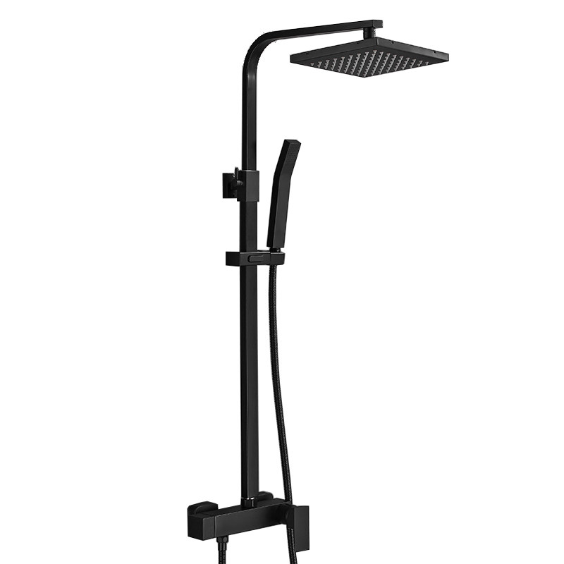 Square dumb black hot and cold - Bathroom Home Improvement B&Q Leicester のレビューと価格