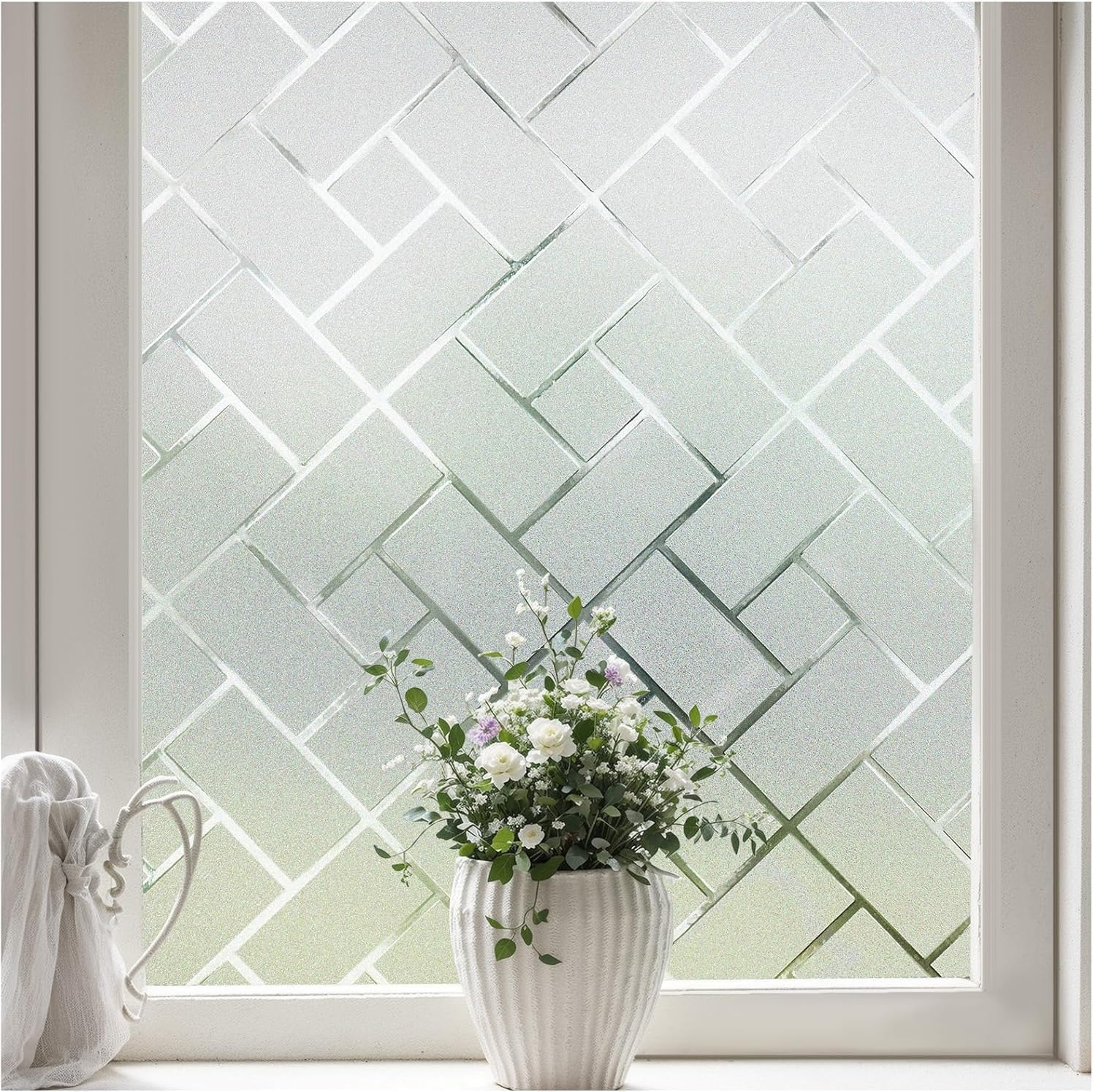 Frosted Window Privacy Film St - Home And Bathroom のレビューと価格