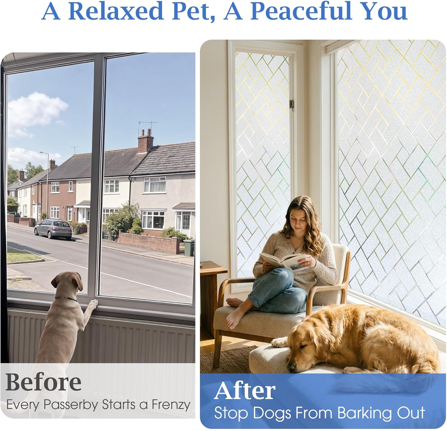 Frosted Window Privacy Film St - Home And Bathroom のレビューと価格