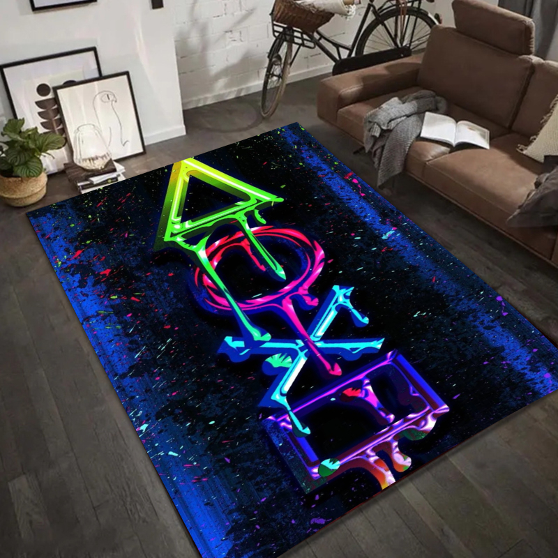 Neon Geometric Graffiti Rug -  - Homemade Bathroom Spray のレビューと価格