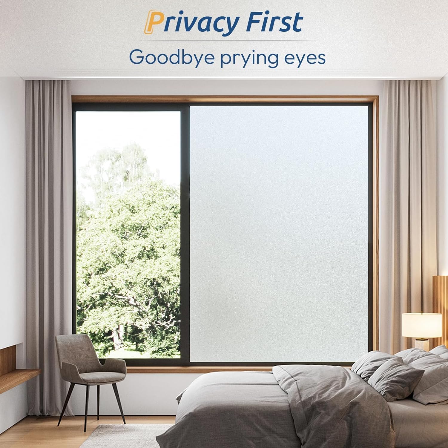 Frosted Window Privacy Film, S - Home And Bathroom のレビューと価格