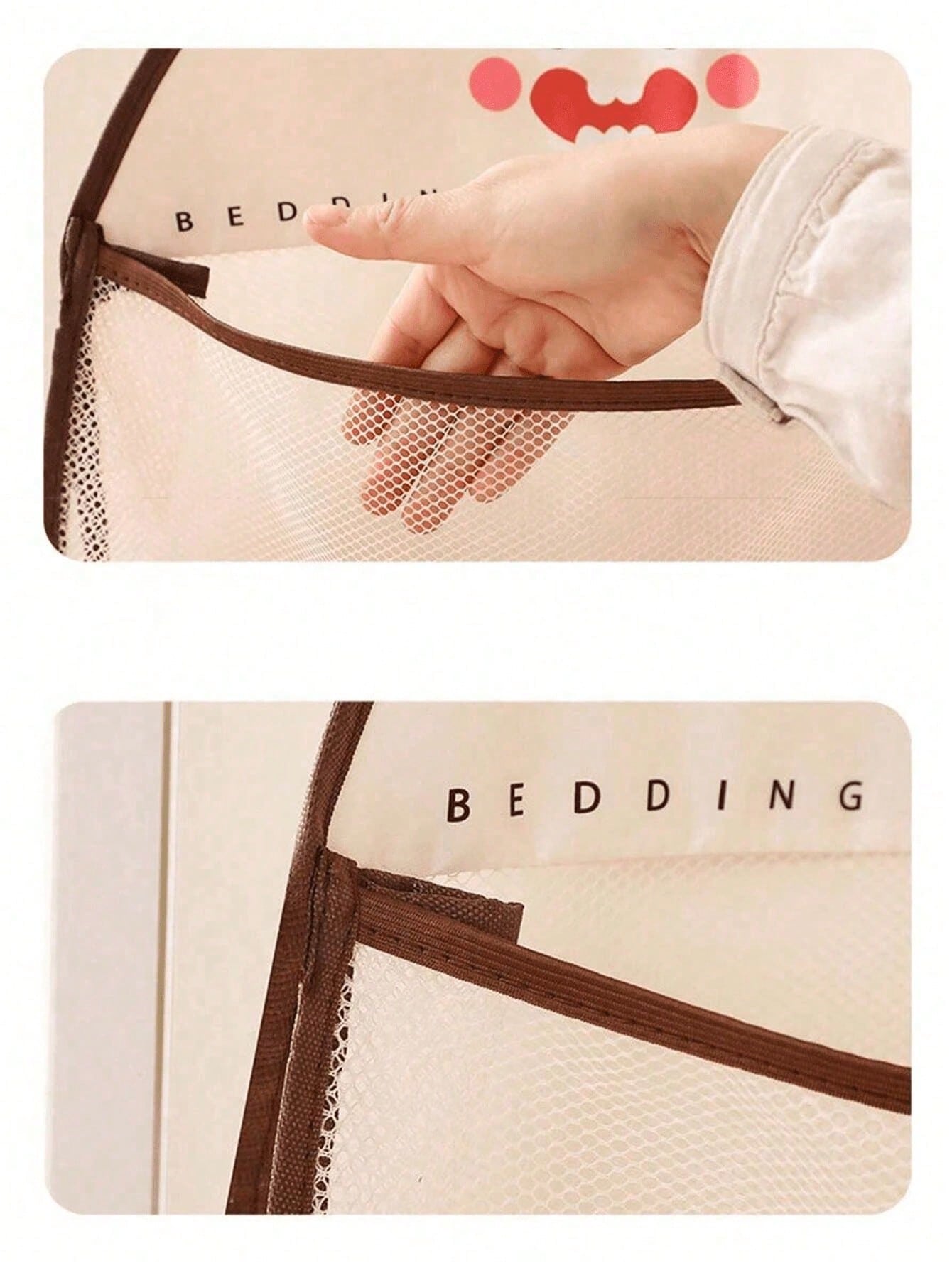 4pcs Hanging Mesh Storage Bags - Home Essentials Bathroom Organizer のレビューと価格