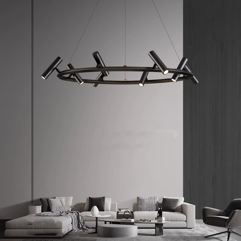Modern Creative Round LED Pend - Home Of The Year Bathroom のレビューと価格